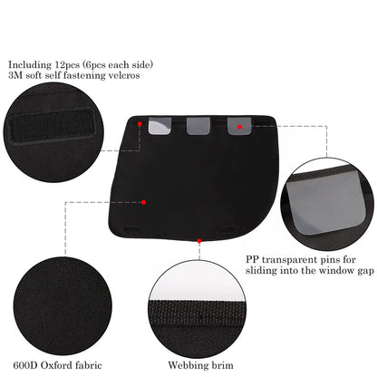 2 Pack Dog Car Door Protector Waterproof Pet Car Door Cover anti Scratch Vehicle Door Protector Guard for Car Doors Dogs Claws