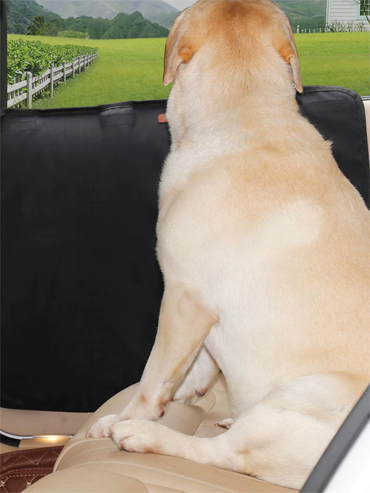 2 Pack Dog Car Door Protector Waterproof Pet Car Door Cover anti Scratch Vehicle Door Protector Guard for Car Doors Dogs Claws